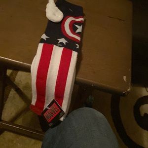 Marvel captain America sock